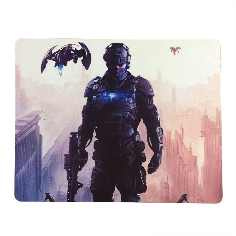 Coated game cloth mouse desk mat