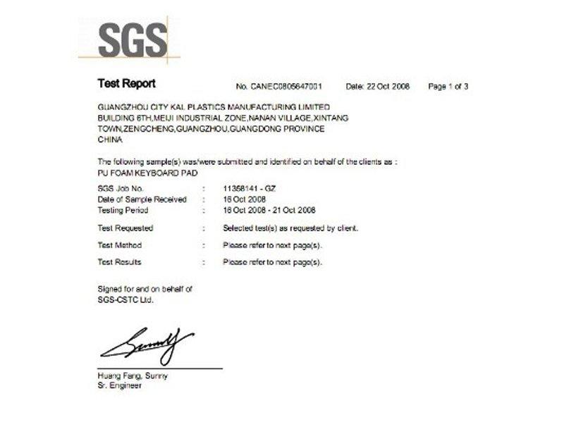 SGS-test-report-of-PU-foam-keyboard-pad