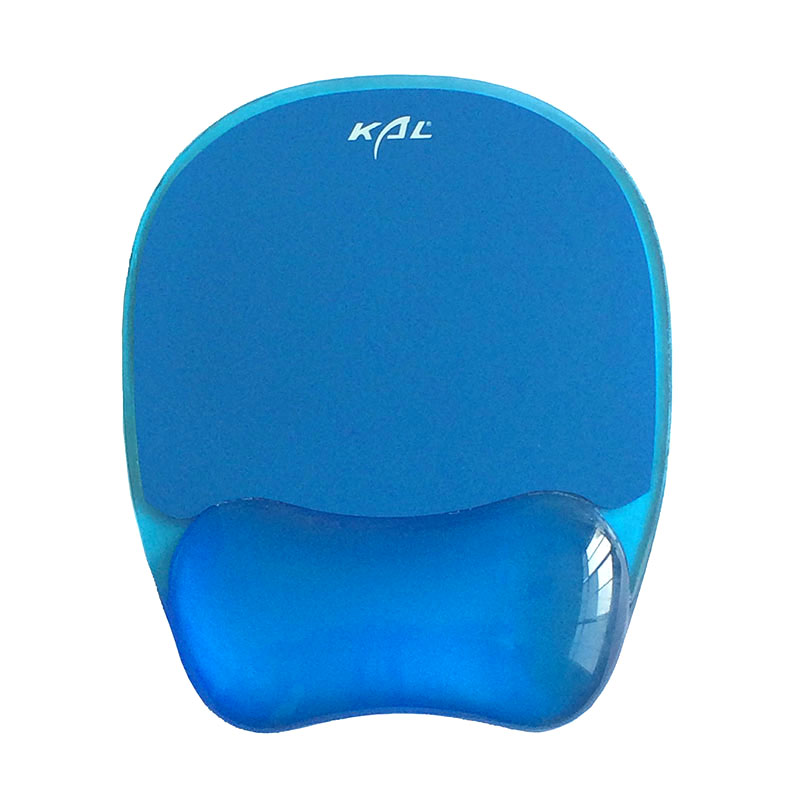 KAL KLH-3078T - Blue Multi Beach Tropical Theme Wrist Rest Mouse Pad, Self-Adjusting Gel Technique Non-Skid Rubber Mouse Pad Crystal Gel image3