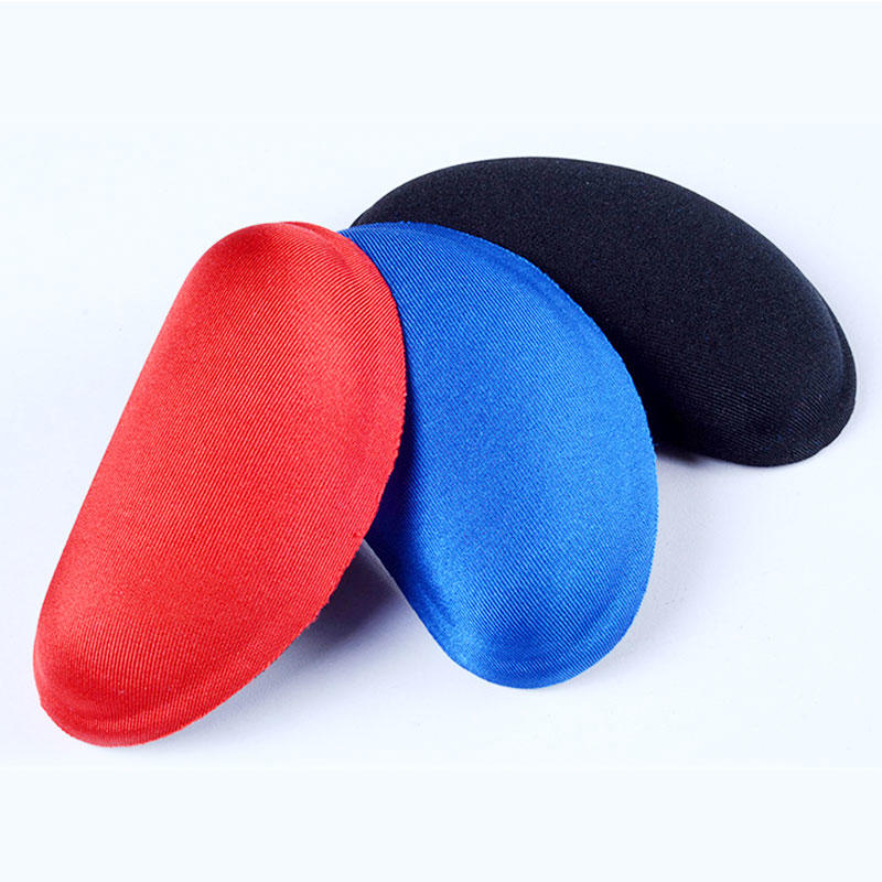 Little wrist rest mini soft fluffy cushion black for office gel filled hand support for using mouse