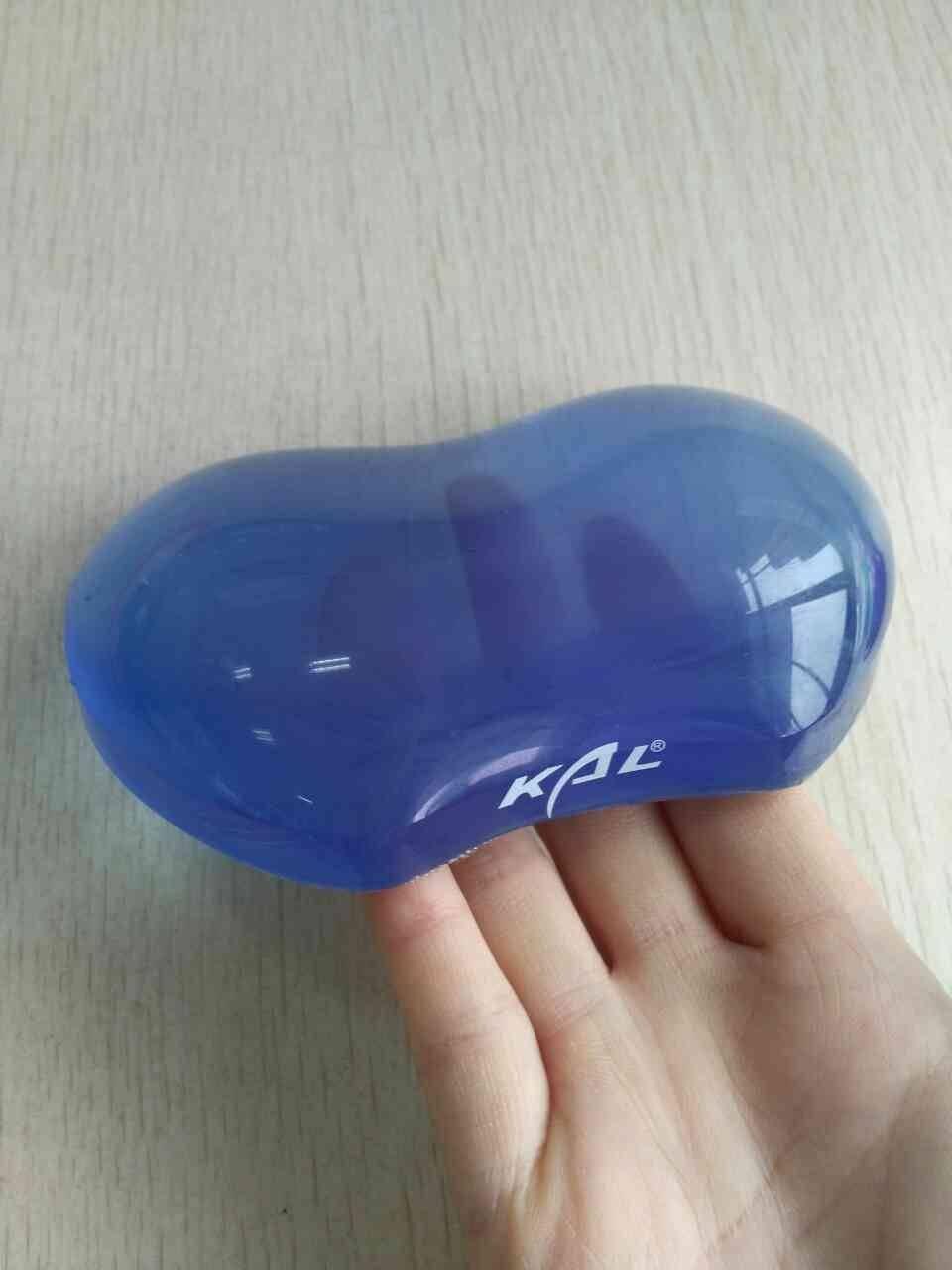 KLW-4027T Silicone Gel Wrist Rest  Translucence Heart-shaped Ergonomic Mouse Pad