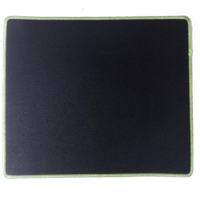 Luminous gaming mouse pad, Luminous stitched edge cool gaming mouse pad,Rubber base with smooth fabric top