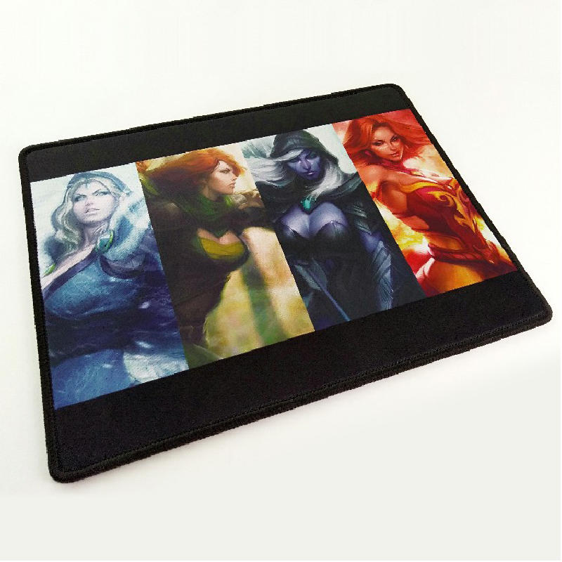 Wholesale and Promotion Custom Advertising Large Size Protector Laptop Desk Pads Non-slip Art Print Computer Mouse Mat