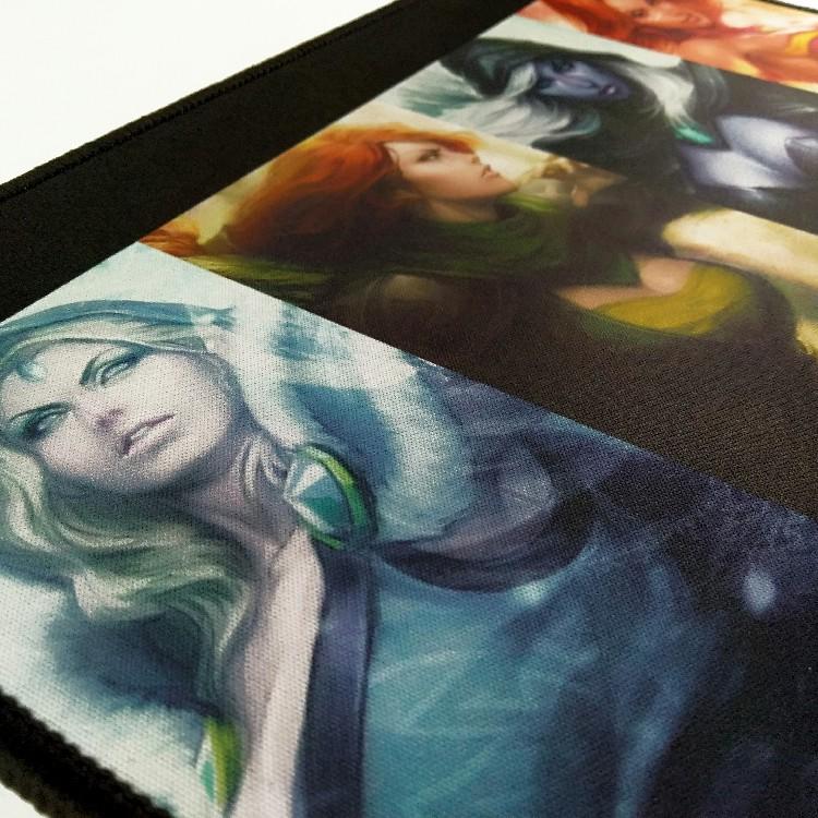 Wholesale and Promotion Custom Advertising Large Size Protector Laptop Desk Pads Non-slip Art Print Computer Mouse Mat