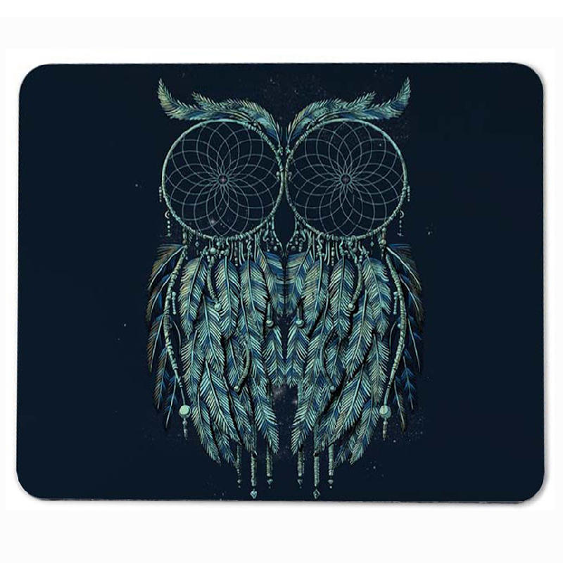 Animal Small Mouse Pad with Slogen PC Computer Mat Size for Gaming Mousepads