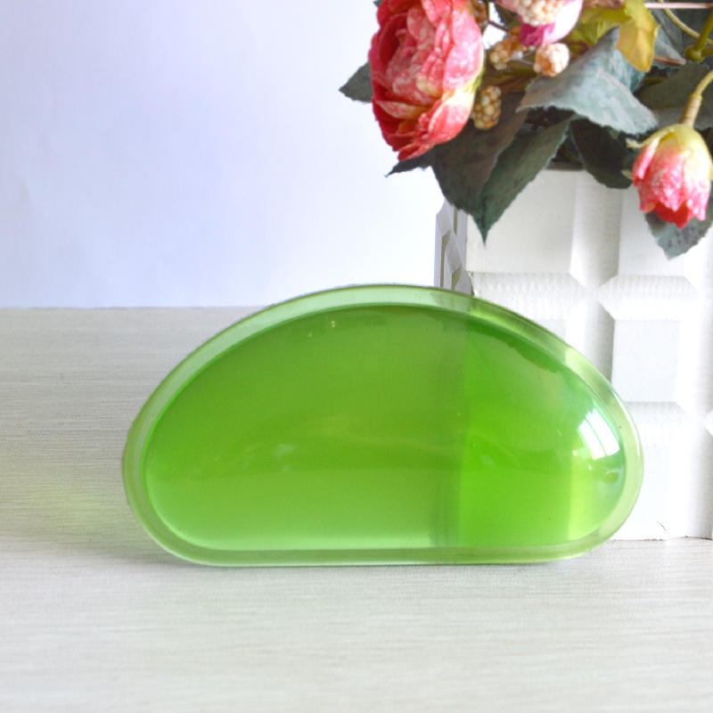Beautiful transparent wrist rest pad silicon hand cushion for using mouse