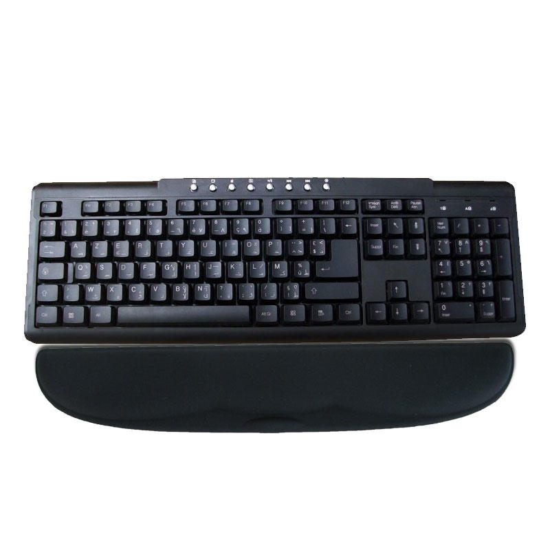 Custom eco-friendly silica Gel computer mouse pad keyboard wrist rest pad