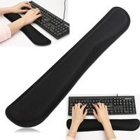 High quality keyboard rest support memory foam filled with rubber anti-slip bottom