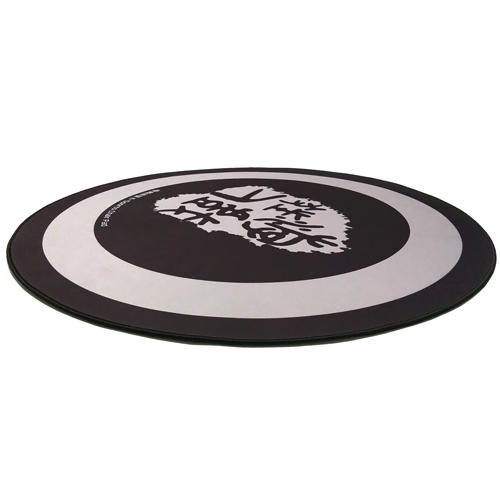 E-sport chair mat with rubber bottom ideal for floor protections high quality gaming chair mat without curling up over time