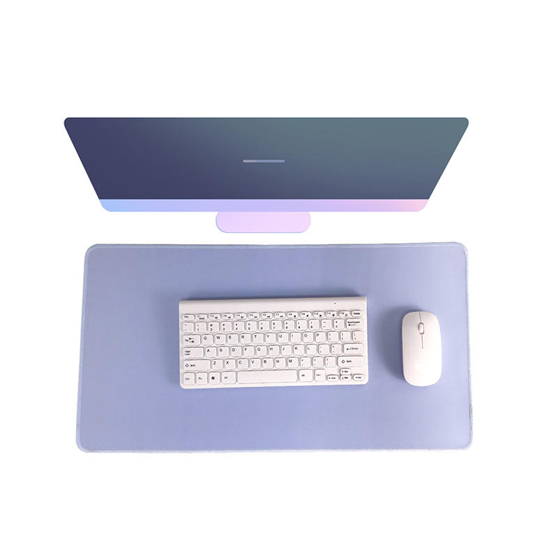 2019 New fresh colour desk mat girls like decoration desk top mouse pad plain fresh coloured mouse pad