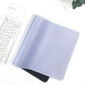2019 New fresh colour desk mat girls like decoration desk top mouse pad plain fresh coloured mouse pad