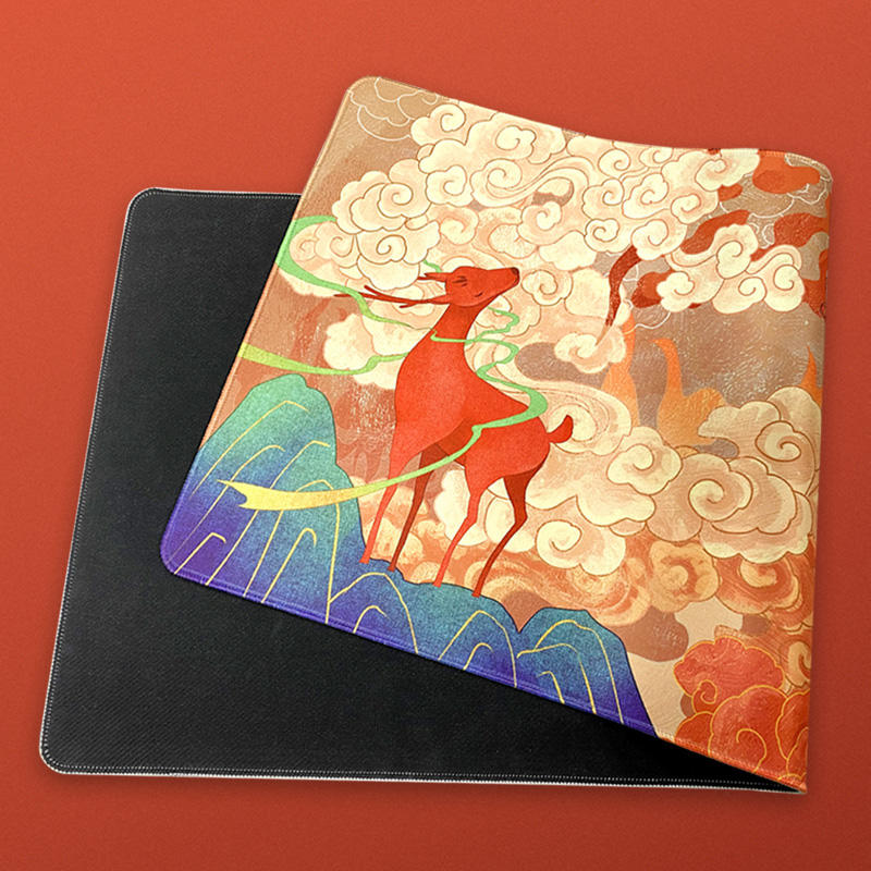 Archaic style mouse pad，Professional Customized size & printing desk pad Factory -KAL