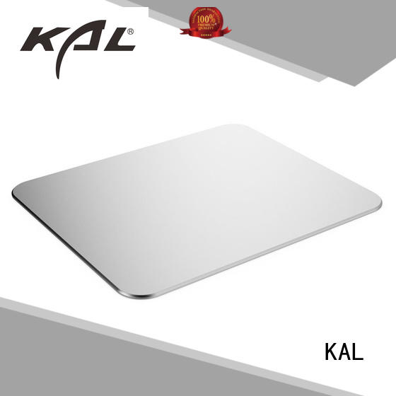 aluminum gaming mouse pad soft desktops rest KAL Brand aluminum mouse pads