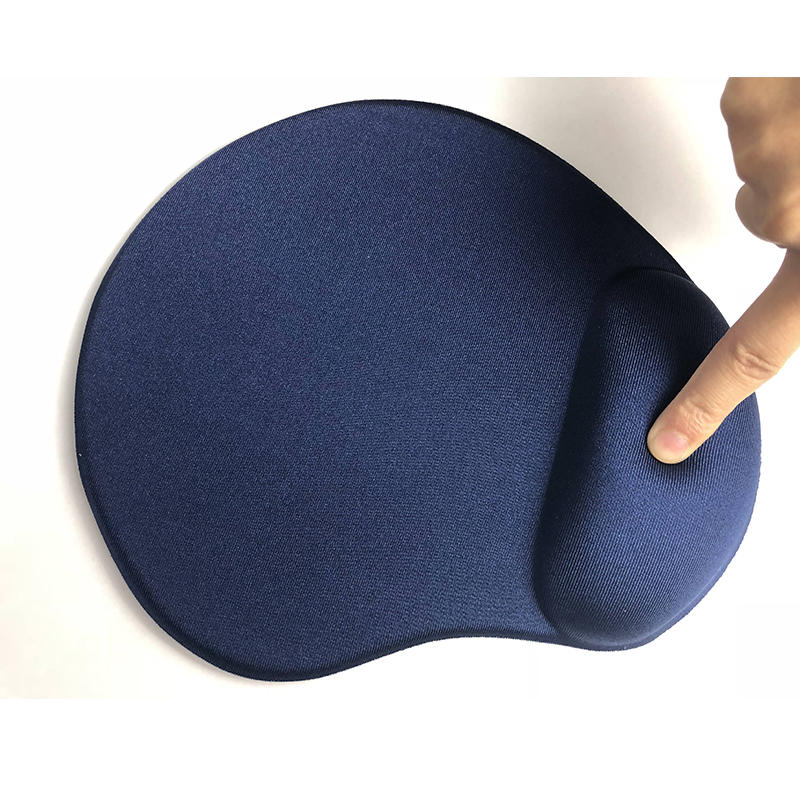 Gel mouse pad with comfortable hand wrist rest anti slip PU base 3D mouse pad
