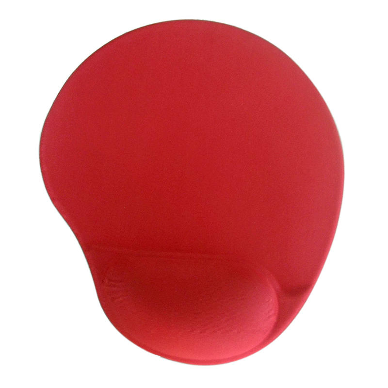 Big Size Cloth Silicone Mouse Pad, Your design printing Memory Foam With Wrist Rest Wholesale