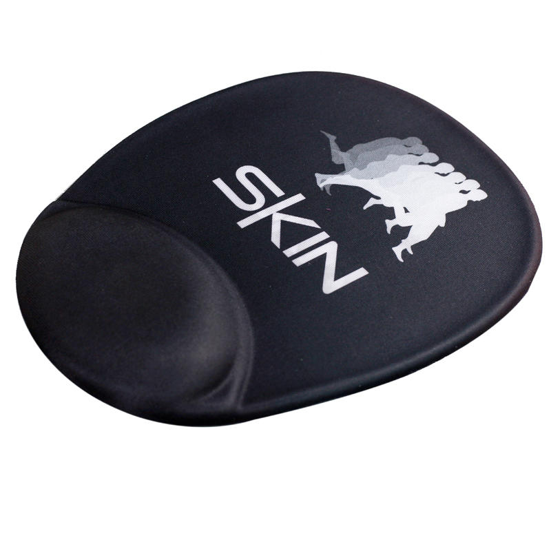 Sublimation printing mouse pad with hand support & PU base